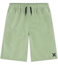 Hurley Boys H20-dri Pull on Shorts, Palm Green, Medium