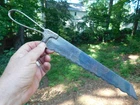 10" Blade Antique Civil War Clauss Freemont Ohio Bone Saw Surgical Saw
