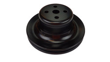 Ford Water Pump Pulley Single 1 Groove Black Steel 260 289 302 351w 1965-1969 V8