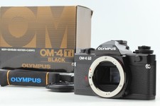  Unused in Box Olympus OM-4 Ti Titan Black 35mm SLR Film Camera Body From JAPAN