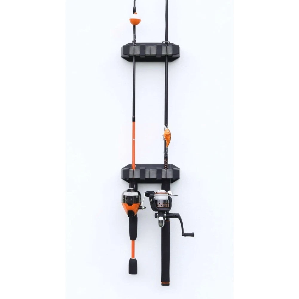 Marine Fishing Triple Rod Plastic Storage Holder, BT6444, Gray, New - thumbnail 2