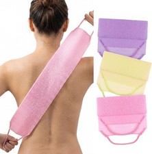 3pcs Exfoliating Back Scrubber Back Exfoliator Extended Length Body Scrub Towel