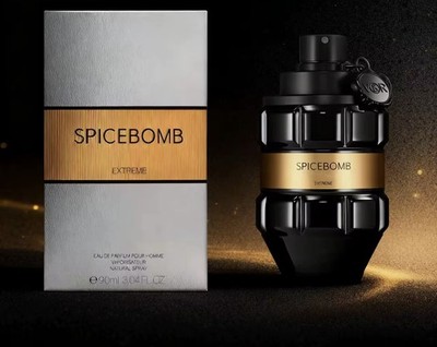 Authetic Spicebomb Extreme by Viktor & Rolf-Men-Eau De Parfum Spray 3.04 oz New
