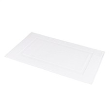 Amazon Basics Non-Slip Cotton Bath Mat, 100 20 x 31 inches, White