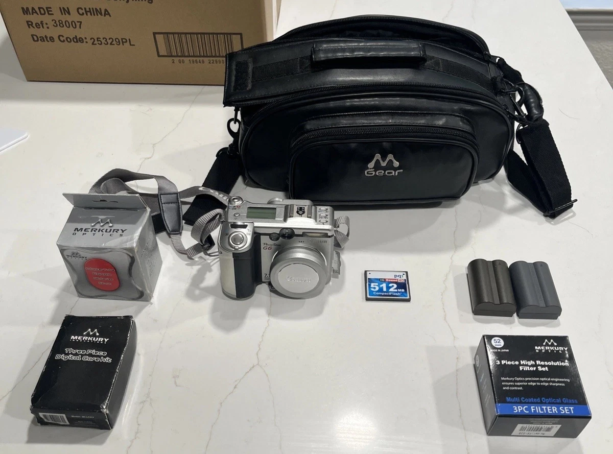 Preços baixos em Câmeras digitais Canon PowerShot G6 | eBay