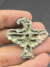 Antica figura di aquila foca in bronzo della valle dell'Indo 2500 aC