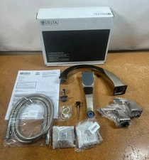 DELTA FAUCET T4751-PN Dryden Roman Tub with Hand Shower Trim, Polished Nickel