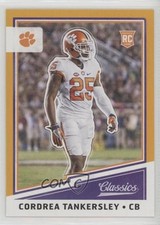 2017 Panini Classics Rookies Glossy Cordrea Tankersley #219 2t9