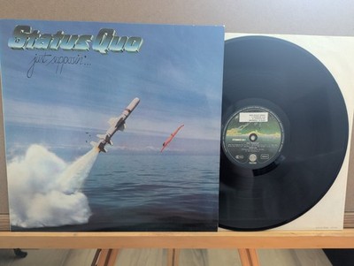 Status Quo Just Supposin Vinyl LP Vertigo Spaceship Label 1980 Rock Klassiker