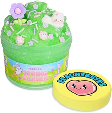 bbies Spring Garden Cloud Slime - Made in USA Premium, 100% Authentic, 7 Oz., Sc