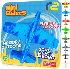 Airplane Toy Foam Airplanes for Kids - Best Stocking Stuffers for Boys & Girls -