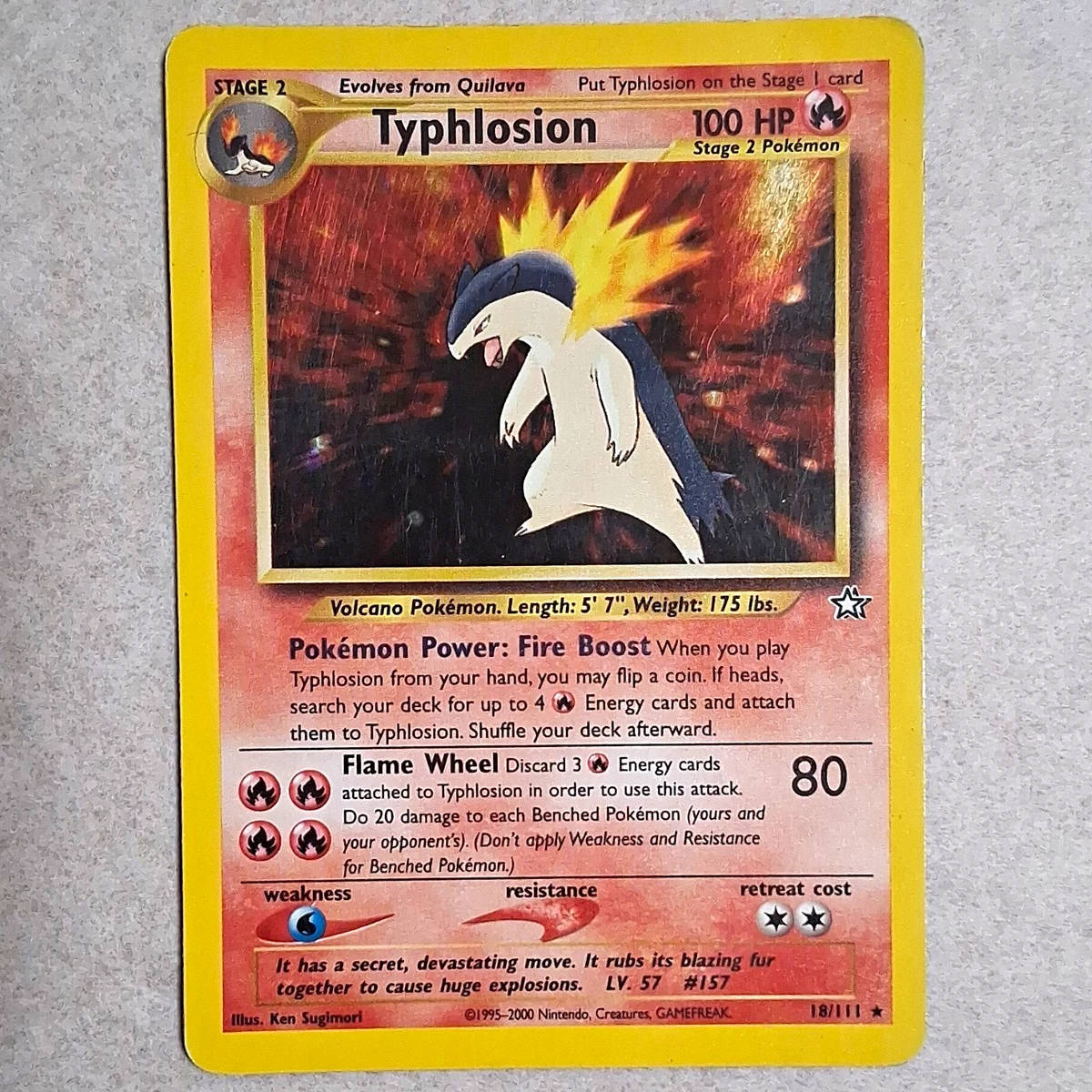 Typhlosion Pokémon TCG Cards for sale | eBay