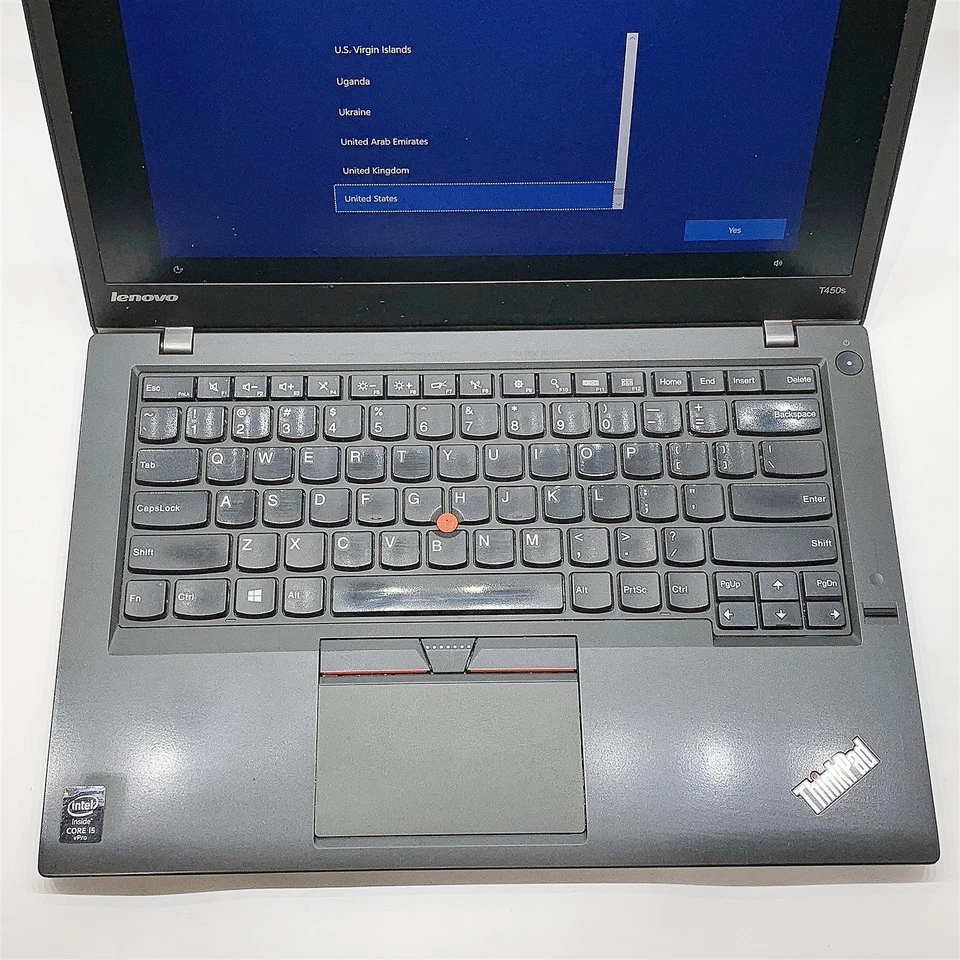 Lenovo ThinkPad T450s Laptop i5 5300U 2.30GHZ 14" FHD 12GB 240GB SSD Windows 10 - Image 3 of 4