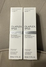 OLAPLEX N 0.5 Scalp Longevity Treatment New Set Of Two 1.7 FL.OZ.Each