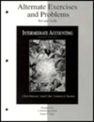 Alternate Exercises and Problems for use with Intermediate Accounting - Spic...