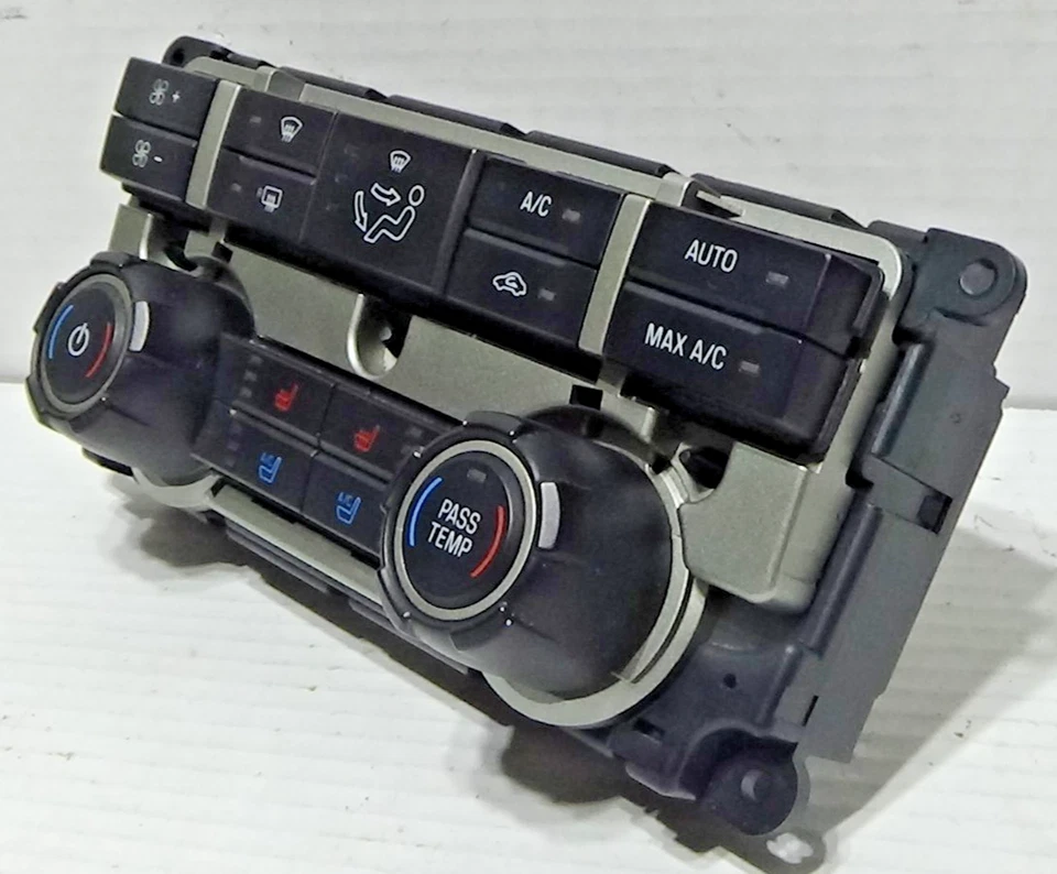 2009-2014 Ford F150 Dual Zone AC Heater Climate Control Switch BL3T-18C612-DF - Image 2 of 4