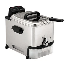 T-Fal FR800050 Ultimate EZ Clean Pro Stainless Steel Immersion Deep Fryer - S...