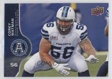 2017 Upper Deck CFL Corey Watman #69 5q7