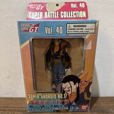 Dragon Ball GT Super Android No.17 Super Battle Collection Bandai Figure Box DMG