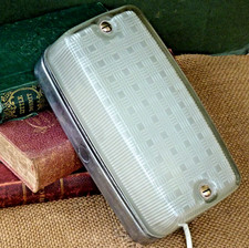 Vintage Industrial Bulkhead wall light lamp Rewired