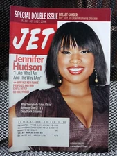 Idol Jennifer Hudson Sitcoms Cancer Black Americana JET Magazine Oct 20 27 2008