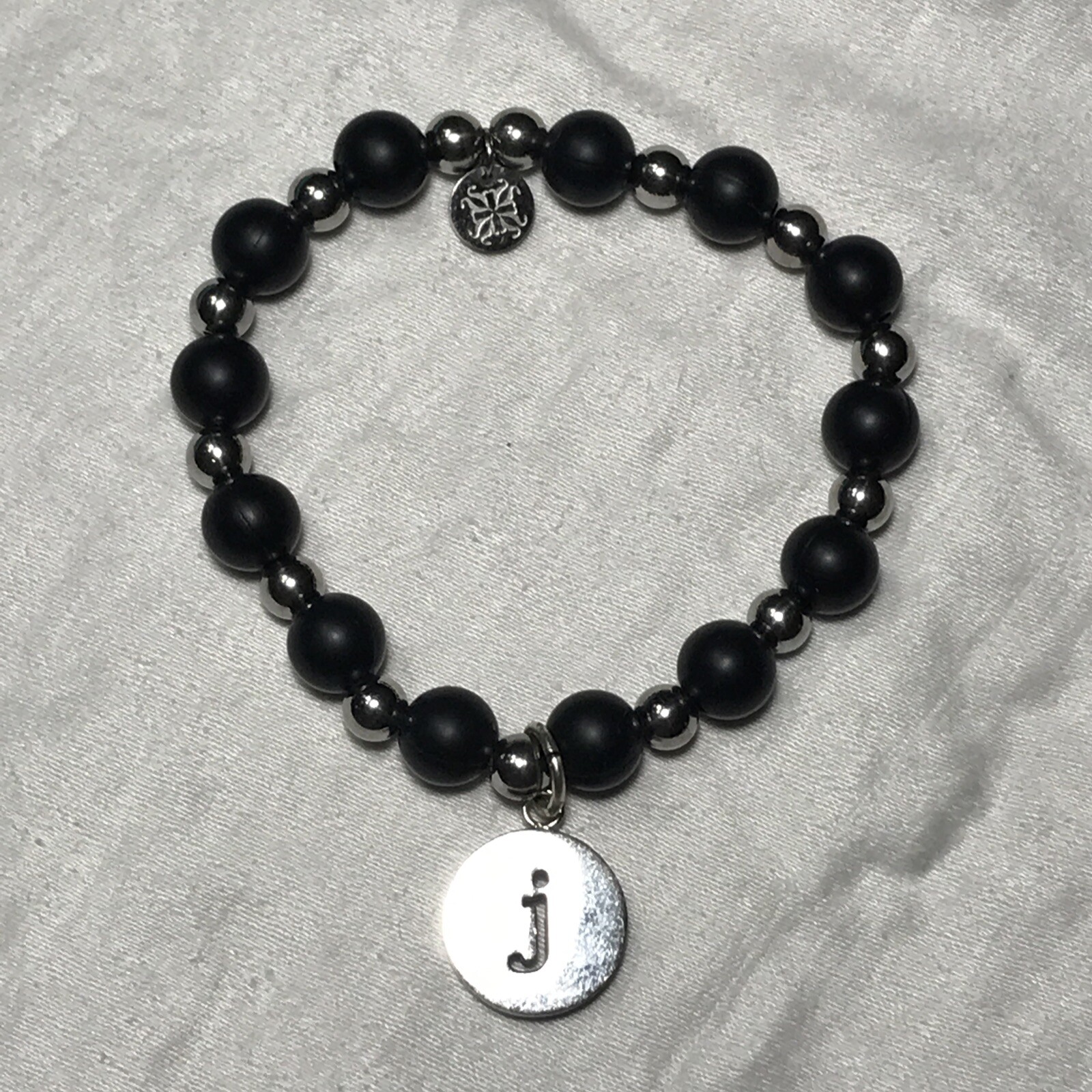 Rustic Cuff Letter “J” Bracelet - image 1