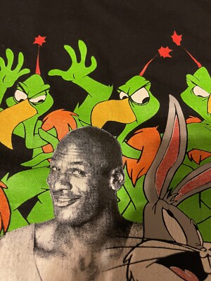 Vintage 1993 Nike “The Scream Team” T Shirt XL Michael Jordan Gray 