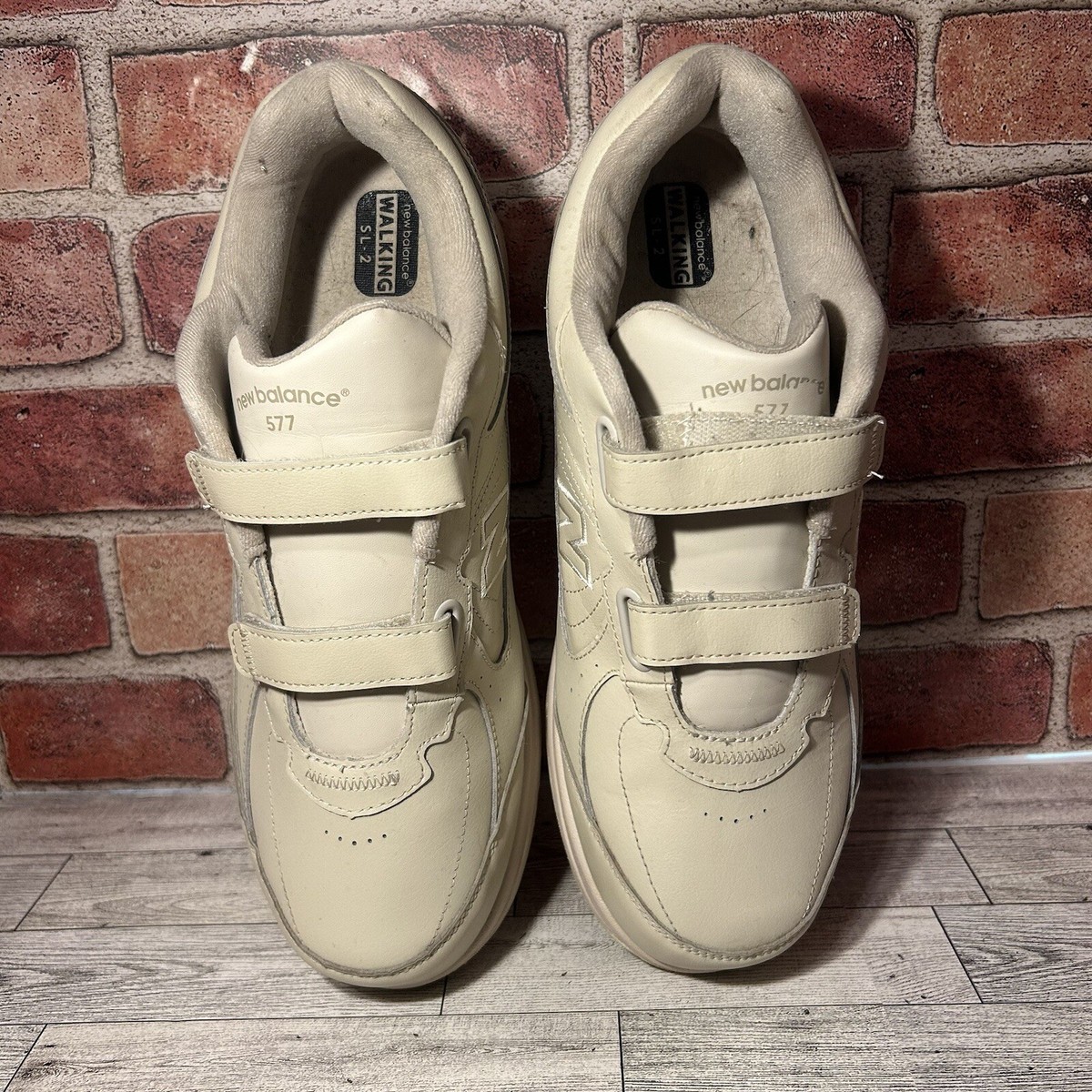 New Balance 577 Walking Shoes Mens Size 13 4E Beige Bone  display picture 2
