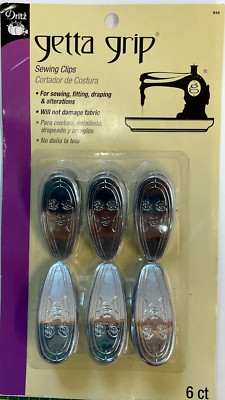 Dritz Longarm Quilters Rolle Clips 6 Stück - 7,6cm Für Quilting