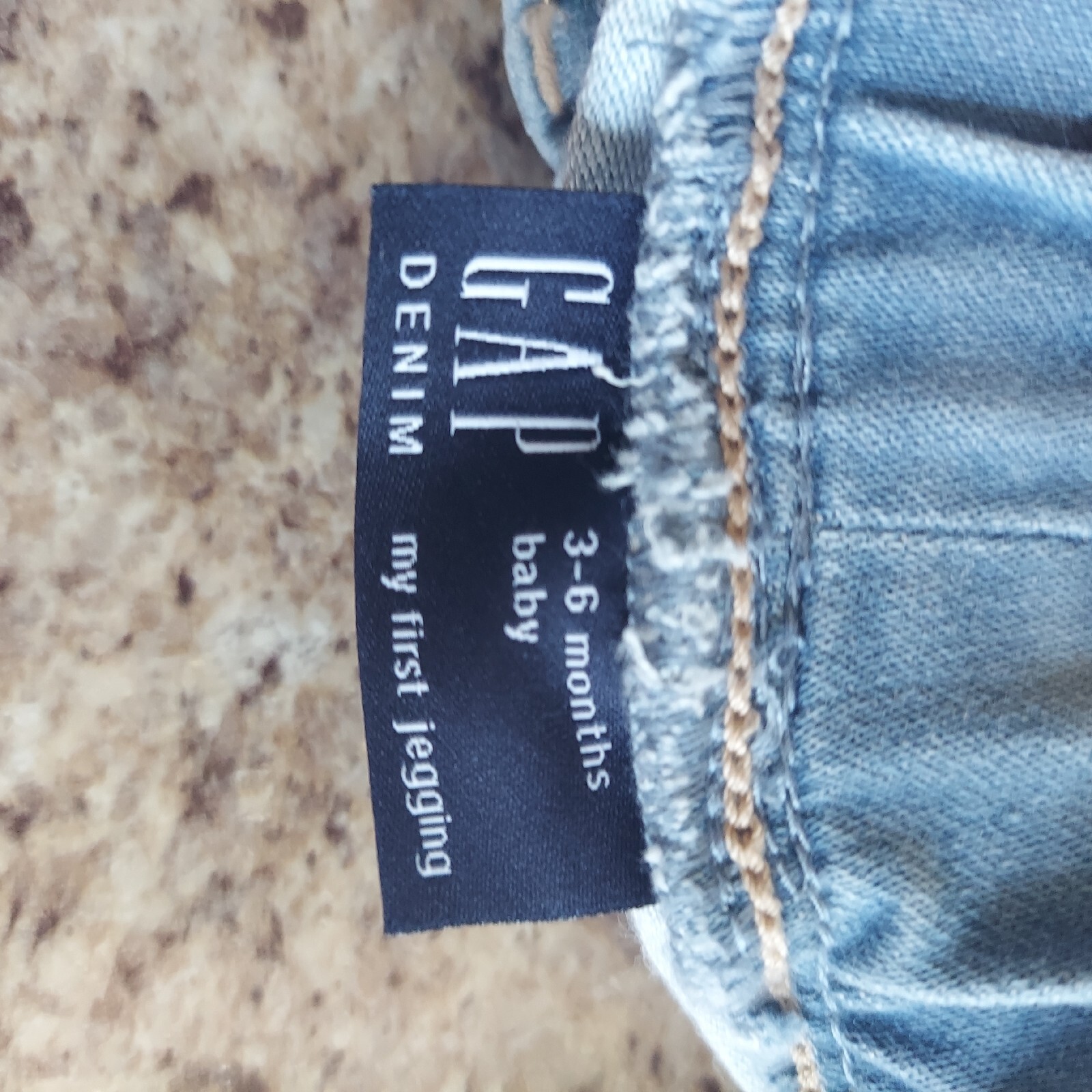 Baby Gap baby girl my first jegging jeans 36 months 2pairs light and