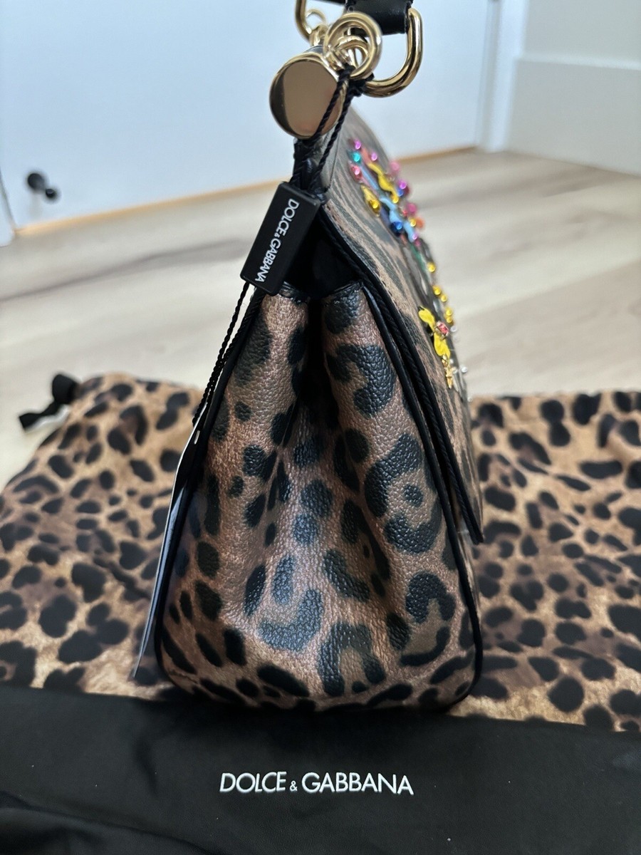 VIP【関税送料無料】希少 Dolce & Gabbana Miss Sicily Bag Dolce & Gabbana Mini Sicily Bag Cutwork Napa Leather