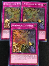 YUGIOH DIMENSIONAL BARRIER RA01-EN072 SUPER X3 (NM)