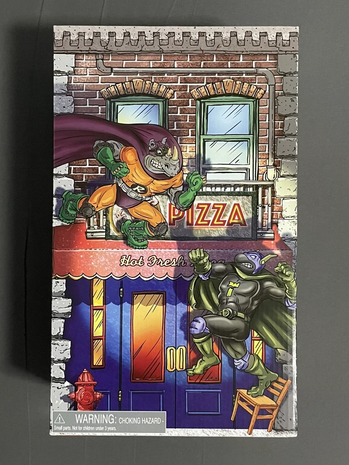 Новые Playmates Teenage Mutant Ninja Turtles Классическая Коллекция Герои Канализации 4Pack - Изображение 4 из 4