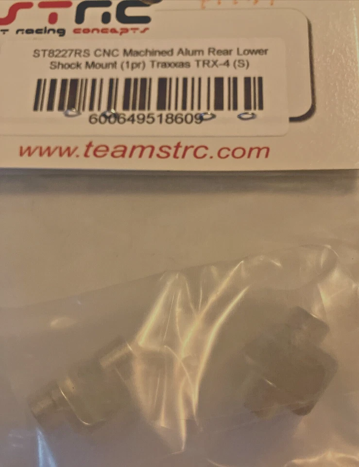 ST8227RS STRC CNC Machined Aluminum Rear Lower Shock Mount TRX4 - Image 4 of 4