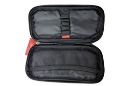 BRUNNEN Schlampermäppchen „Puffy Bag“ L Schwarz – Großes Federmäppchen, Weiches Material, Stylisches Design