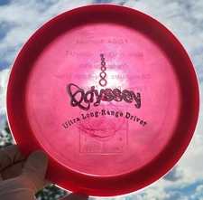 Quest AT Odyssey Ultra Long-Range Driver SWIRLY RED 172G 9/10