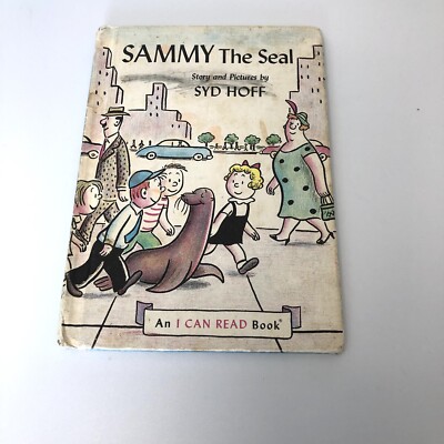 Vtg Sammy The Seal Syd Hoff Book Childrens I Can Read 1st Ed 1959 Weekly Reader