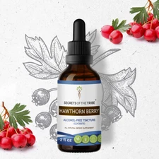 Secrets Of The Tribe Hawthorn Berry Tincture Alcohol-FREE