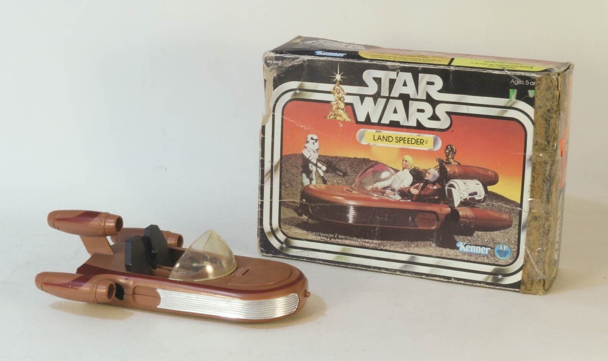 Vintage Star Wars Land Speeder Kenner W/ Box 1978 | eBay