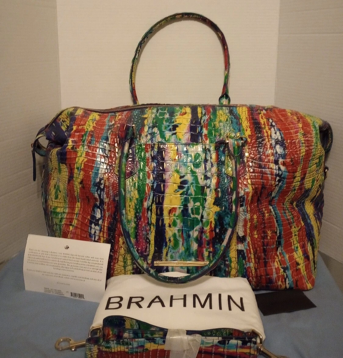 Brahmin weekender bag hot sale