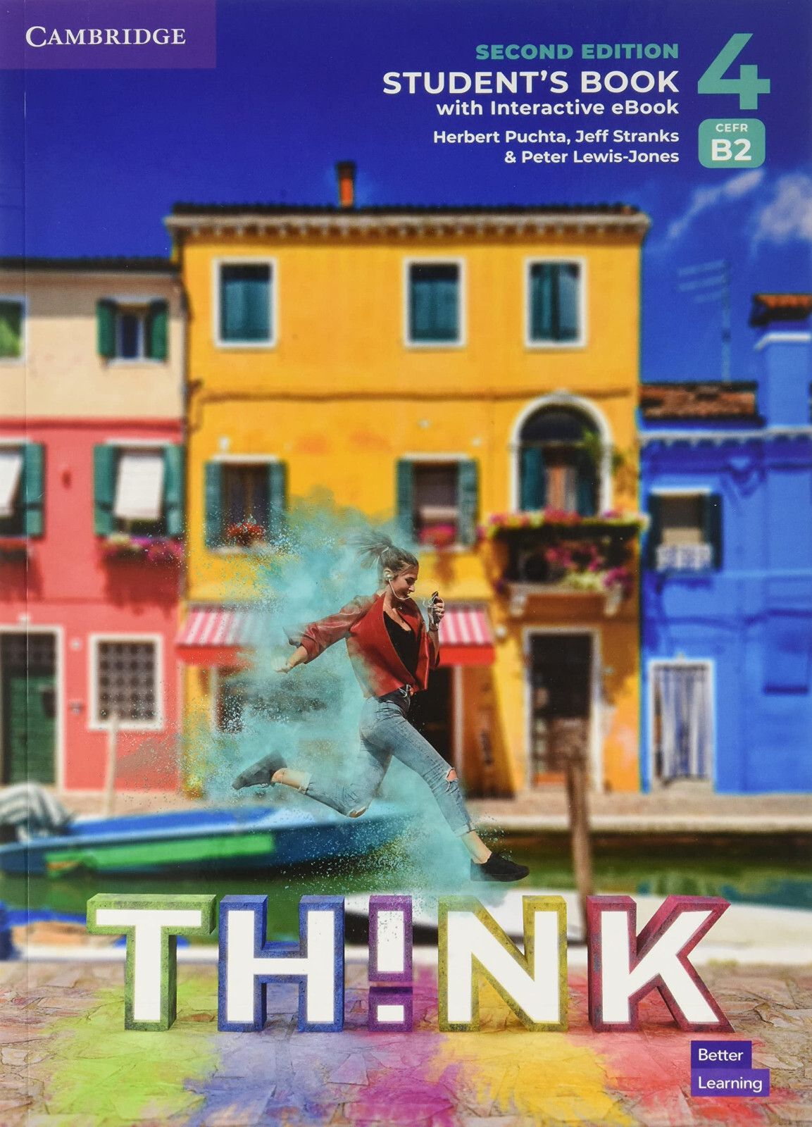 Cambridge THINK Level 4 Student Book with Interactive eBook British English @NEW