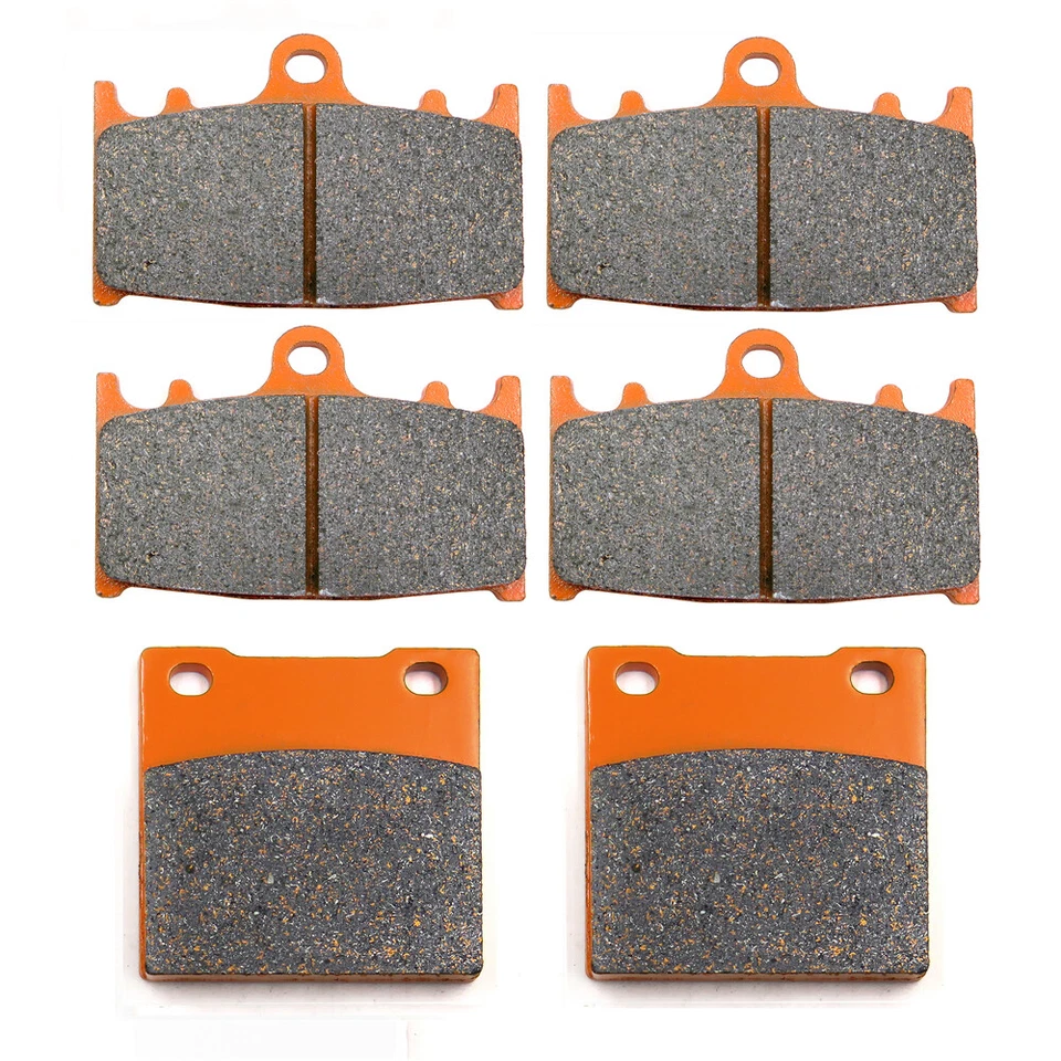 FA158 FA063 Front Rear Brake Pad For Suzuki GSXR600 97-03 GSXR750 00-03 Carbon F — 第 2/2 张图片