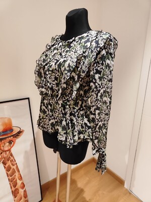 Wie Neu Giuseppe di Morabito Seidenbluse Gr.38