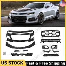 For 2016-2018 Chevrolet Camaro 1LE Style Full Front Bumper Replacement