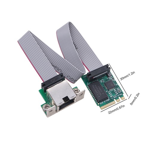2.5G M.2 A+E KEY Ethernet LAN Card 10/100/1000Mbps Ethernet Network Card #g - Picture 9 of 11
