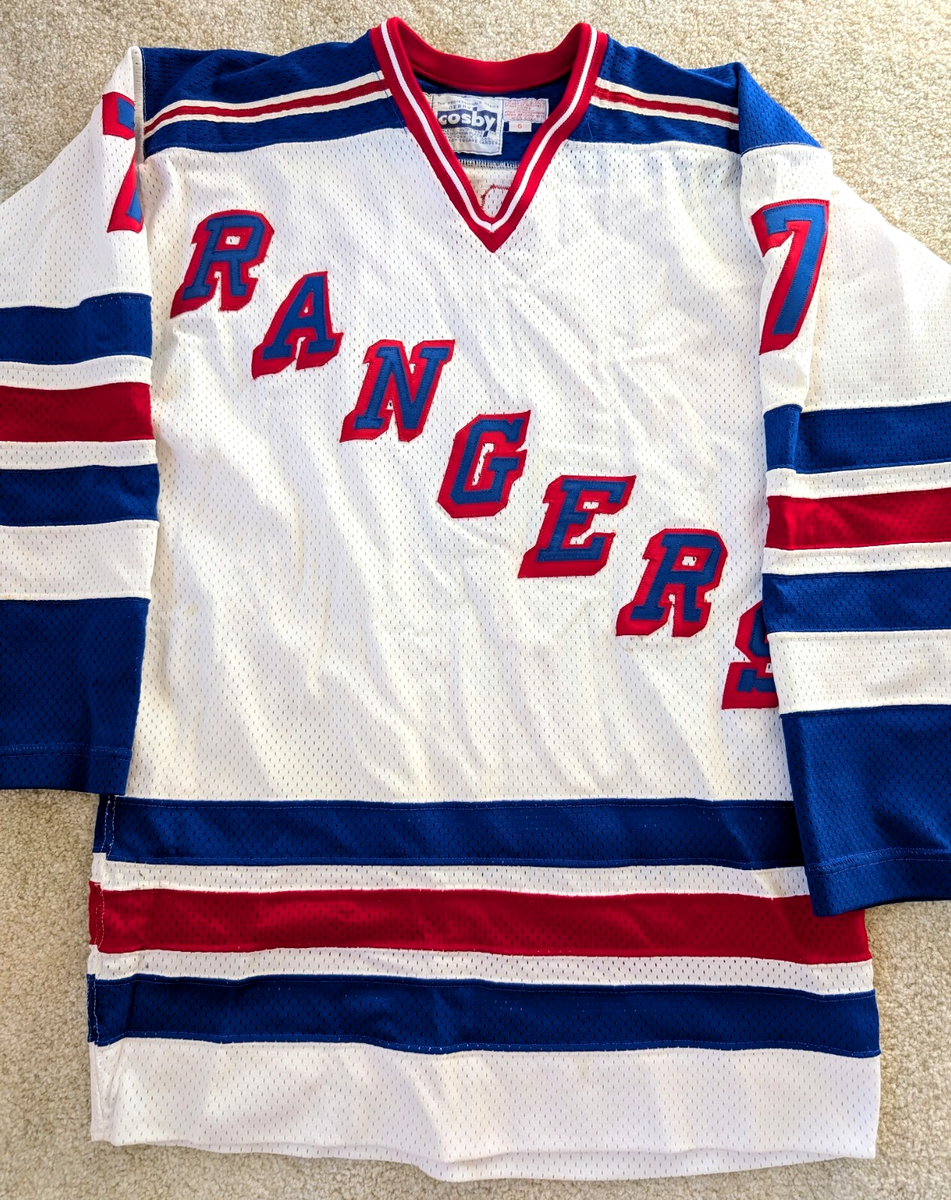 GERRY COSBY 80's Vintage Authentic New York Rangers Kevin Lowe #7