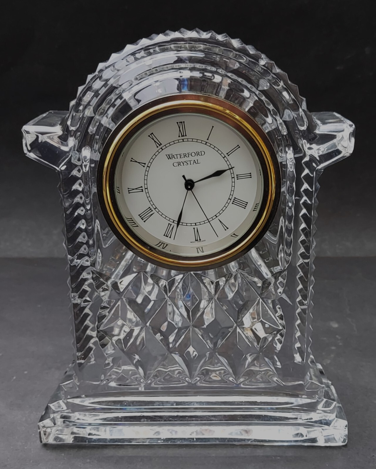 WATERFORD CRYSTAL LISMORE MANTEL CLOCK eBay