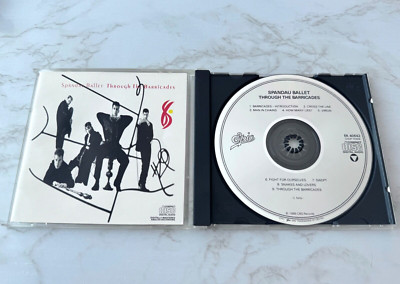 Spandau Ballet Through The Barricades CD DADC PRESS! Epic EK 40642 RARE! OOP!