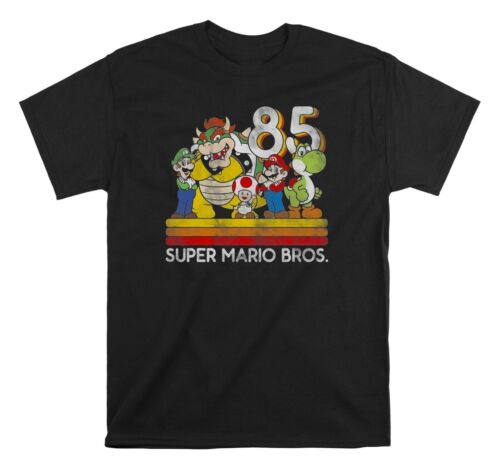 Super Mario Bros Gaming Funny Unisex T-Shirt, Unisex Sweatshirt - Picture 1 of 6
