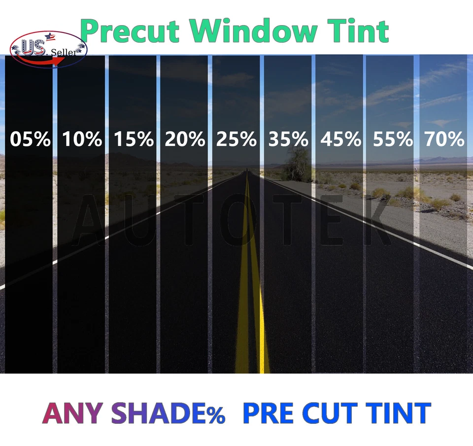 PreCut All Sides Window Film Any Tint Shade For Chevrolet Impala Sedan 2006-2013 - Image 3 of 4